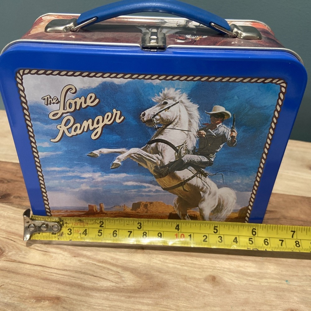 New The Lone Ranger Hallmark & General Mills Mini Tin Lunchbox Collectible 98 01 - Picture 12 of 15